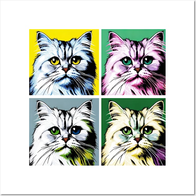 Burmilla Pop Art - Cat Lovers Wall Art by PawPopArt